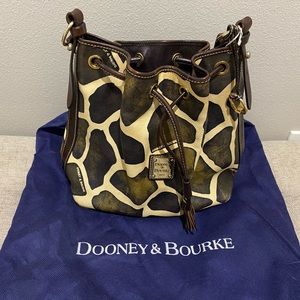 Dooney & Bourke Giraffe Leather Bag & Wallet
